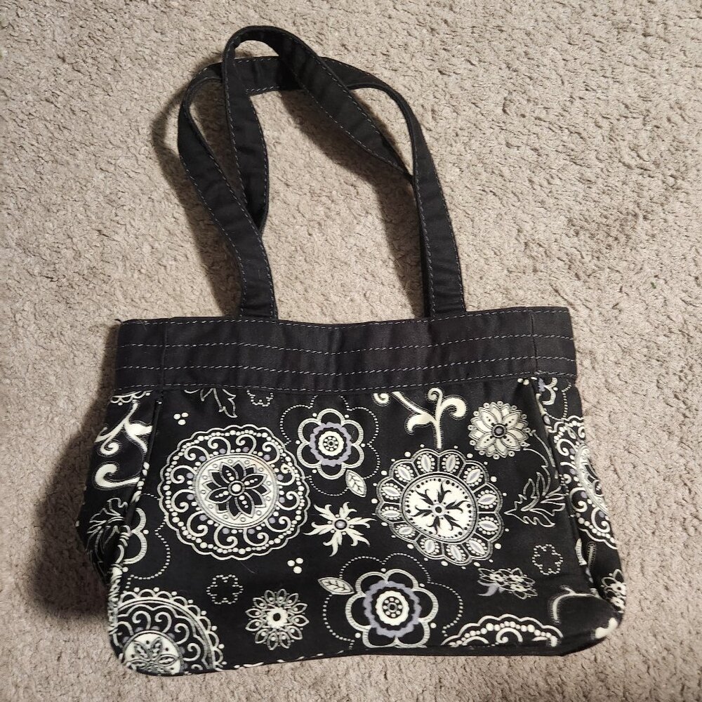 Thirty one black and white bag
